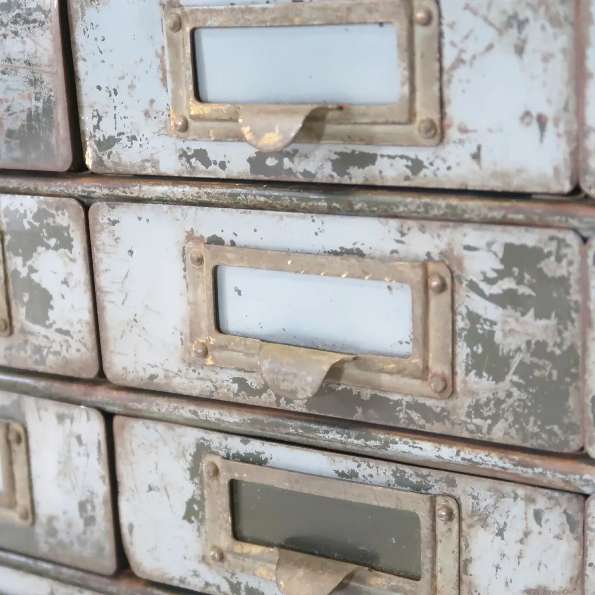 LOCKHEED ビンテージ メタルパーツキャビネット