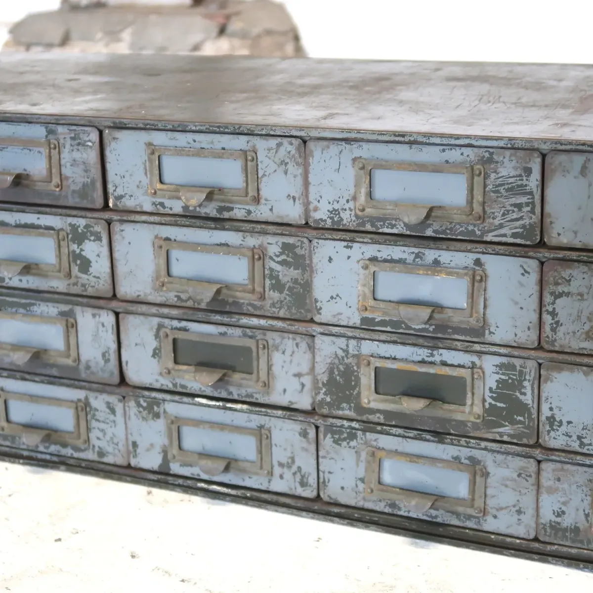 LOCKHEED ビンテージ メタルパーツキャビネット