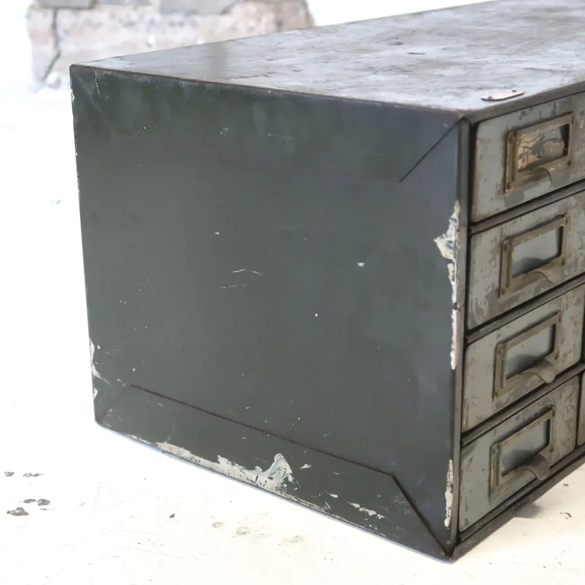 LOCKHEED ビンテージ メタルパーツキャビネット