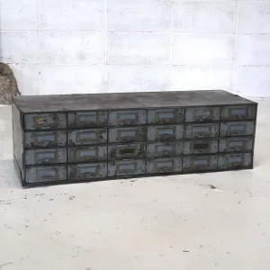 LOCKHEED ビンテージ メタルパーツキャビネット