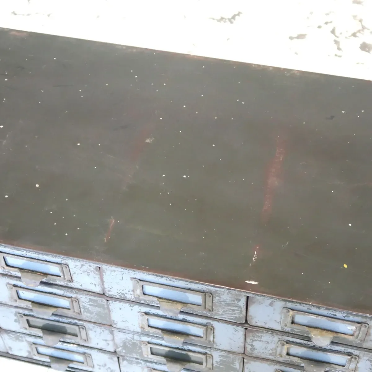 LOCKHEED ビンテージ メタルパーツキャビネット