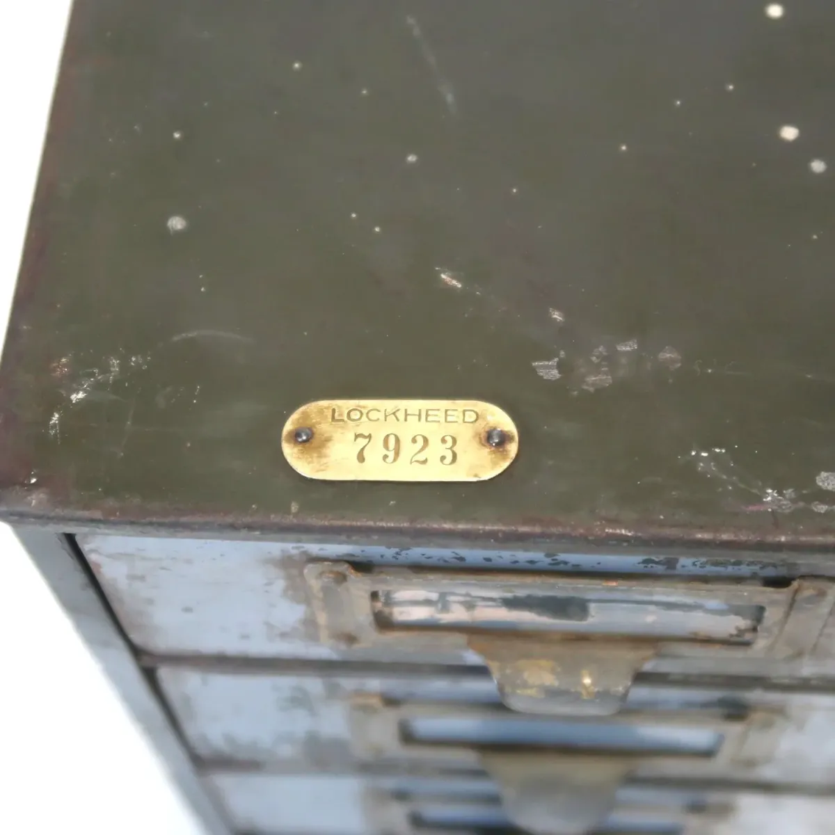LOCKHEED ビンテージ メタルパーツキャビネット