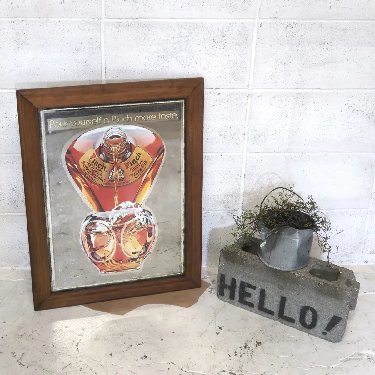 HAIG&HAIG Pinch ビンテージ パブミラー