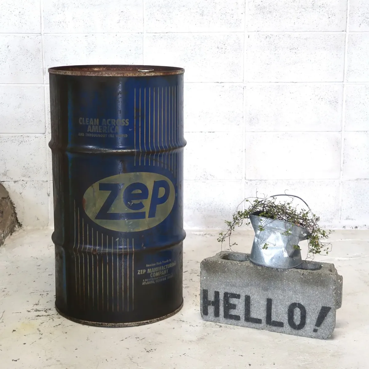 Zep ビンテージ ドラム缶