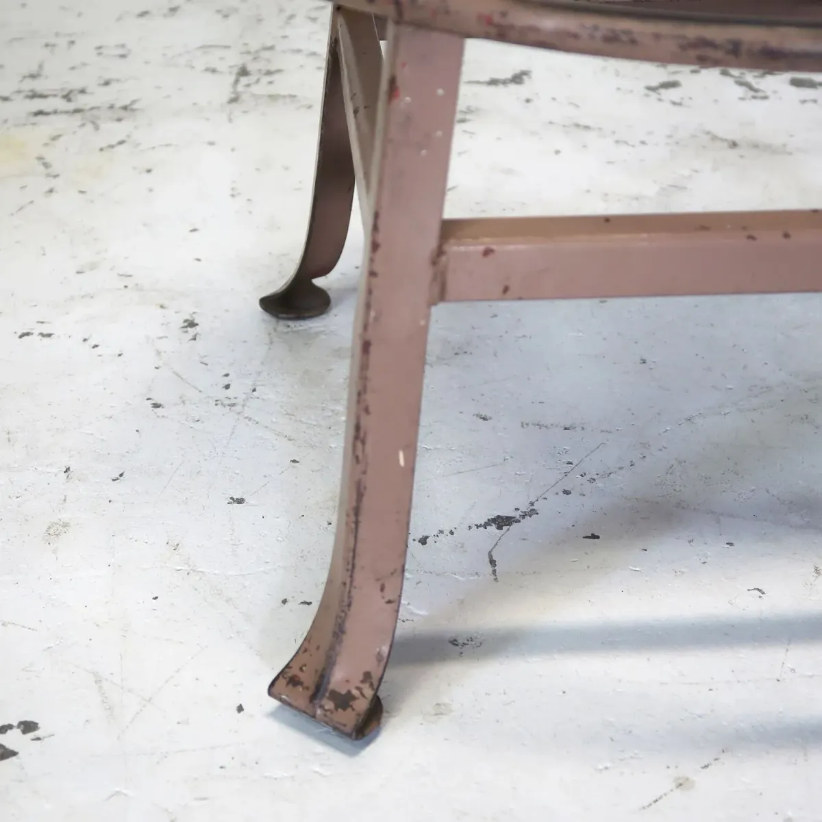 ビンテージ インダストリアル メタルスツール