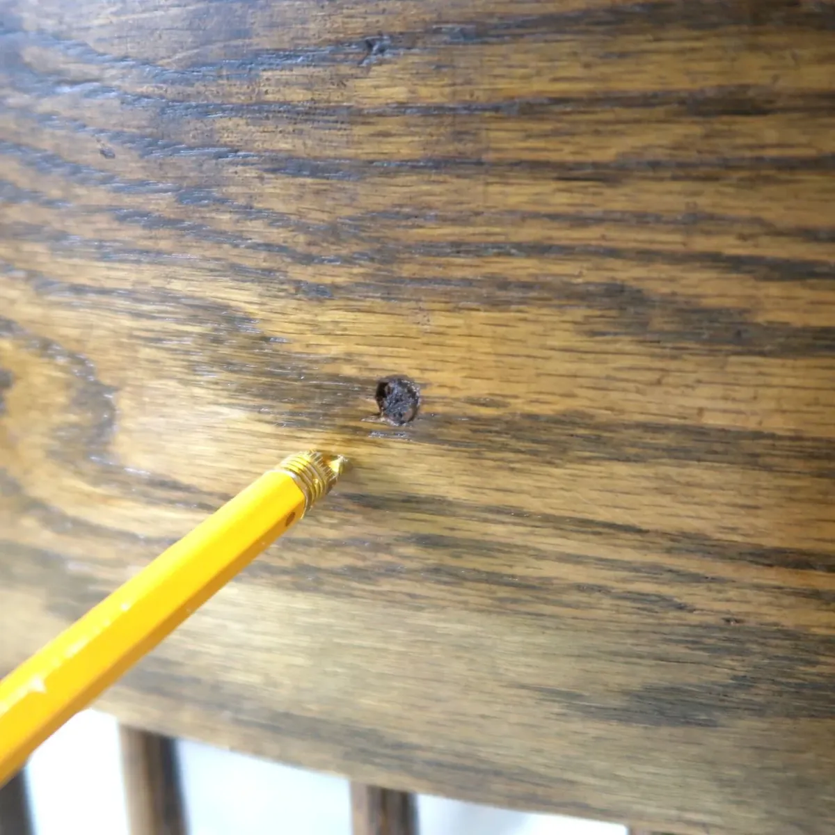 アンティーク ウッド ハイバックチェア