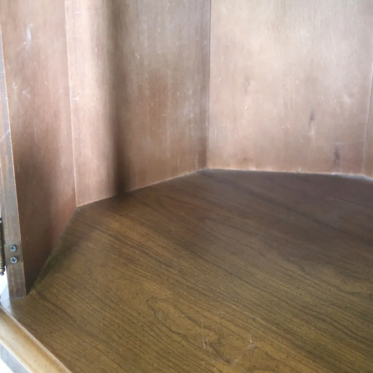 アンティーク サイドテーブル 八角形