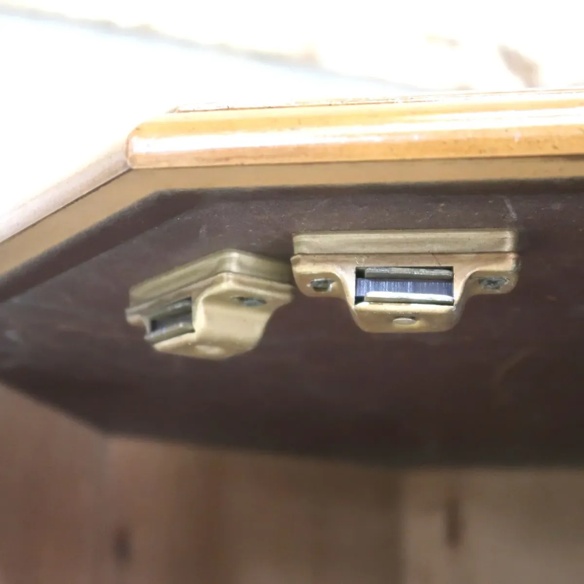 アンティーク サイドテーブル 八角形