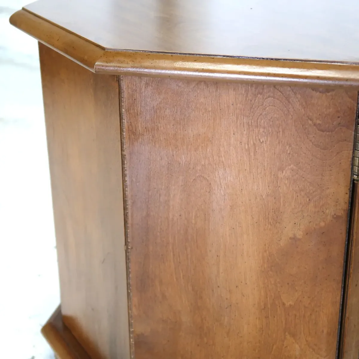 アンティーク サイドテーブル 八角形