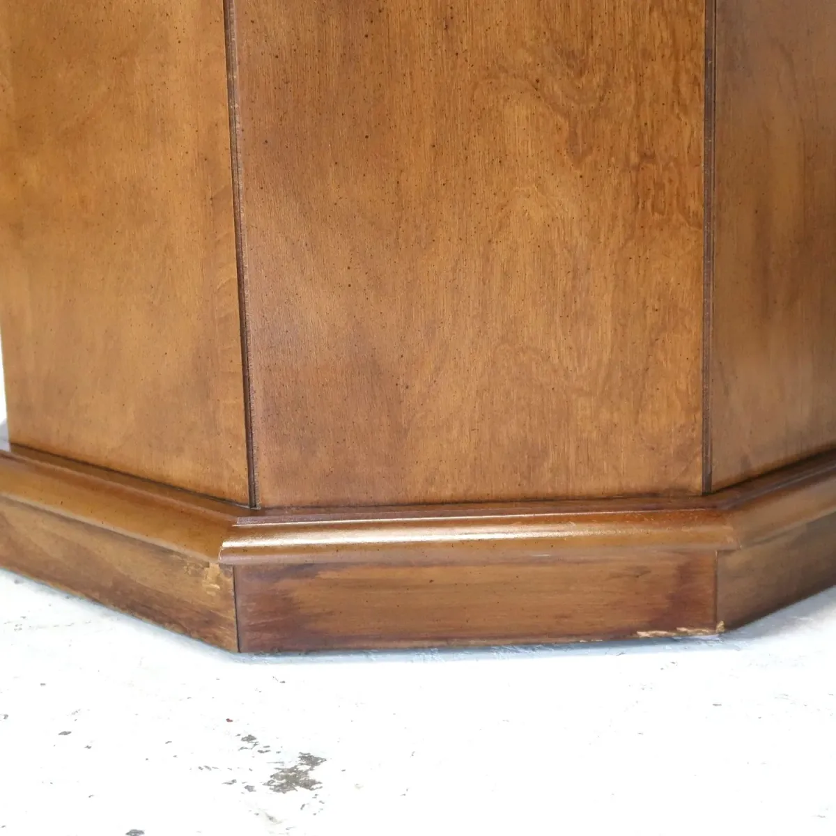 アンティーク サイドテーブル 八角形