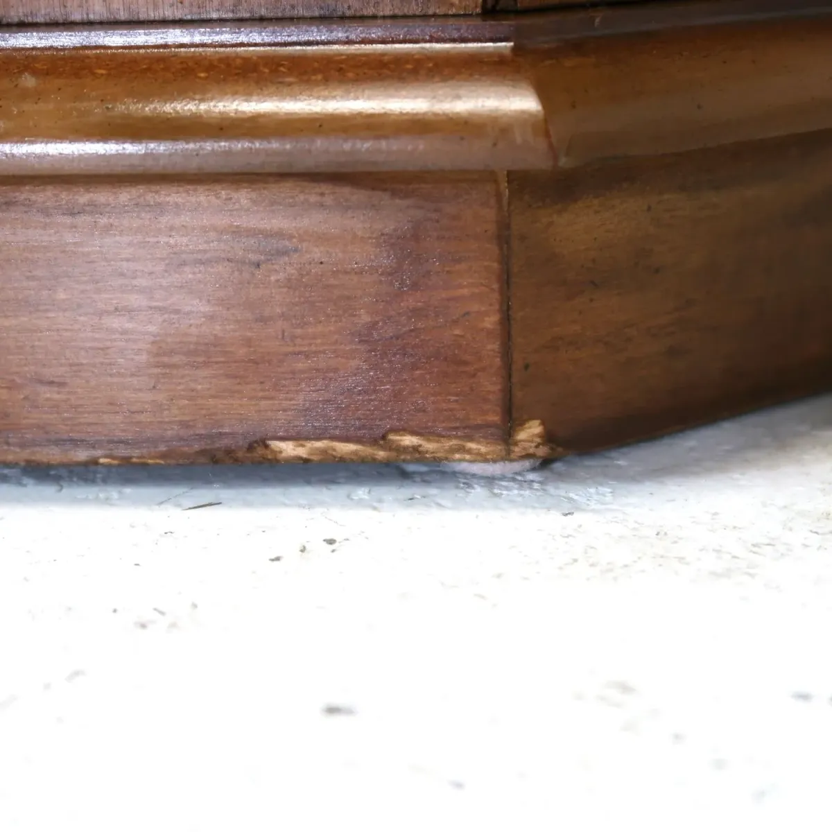 アンティーク サイドテーブル 八角形