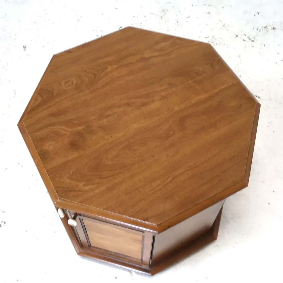 アンティーク サイドテーブル 八角形