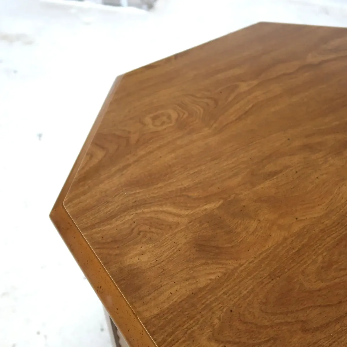 アンティーク サイドテーブル 八角形