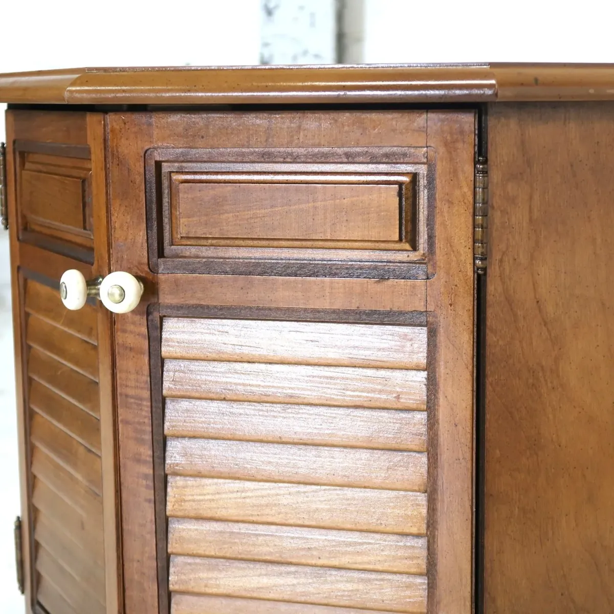 アンティーク サイドテーブル 八角形