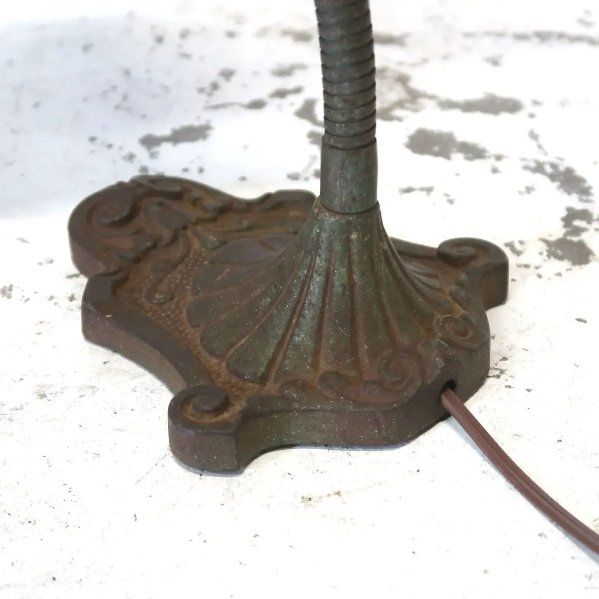 40's ビンテージ アルミシェード デスクランプ