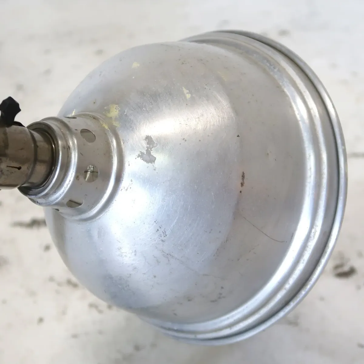 40's ビンテージ アルミシェード デスクランプ