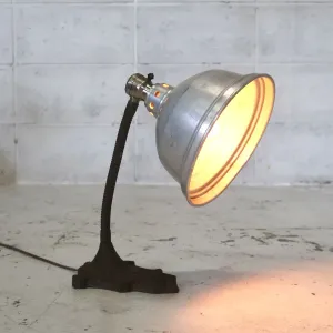 40's ビンテージ アルミシェード デスクランプ