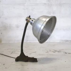 40's ビンテージ アルミシェード デスクランプ