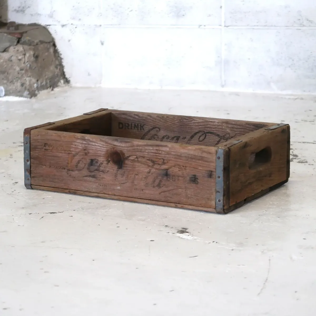 コカコーラ ビンテージ ウッドボックス