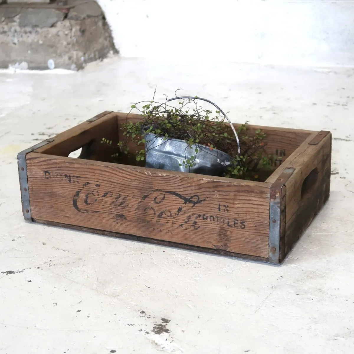 コカコーラ ビンテージ ウッドボックス