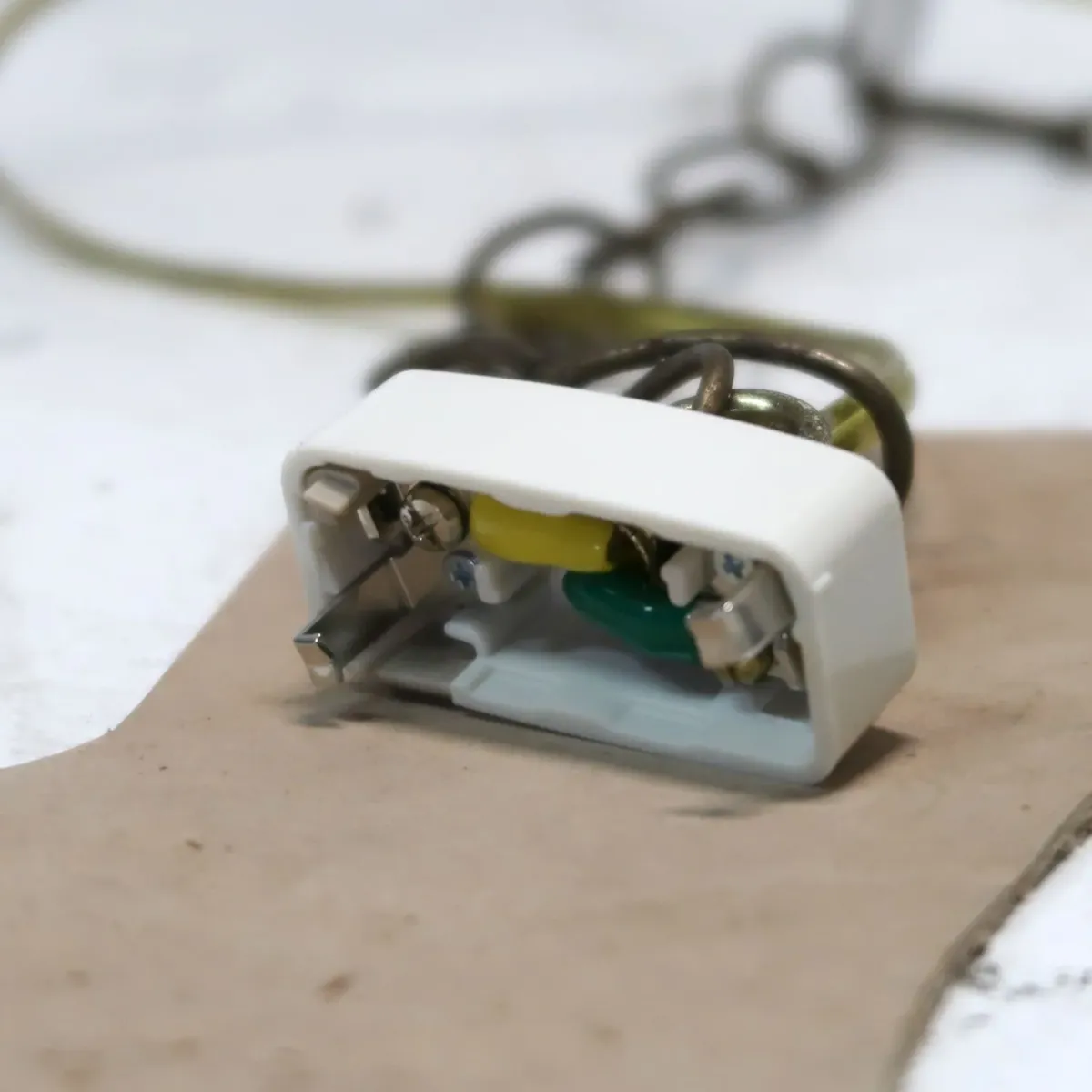 アンティーク カットガラスランプ クリアガラス