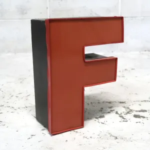 ビンテージ レターサイン F