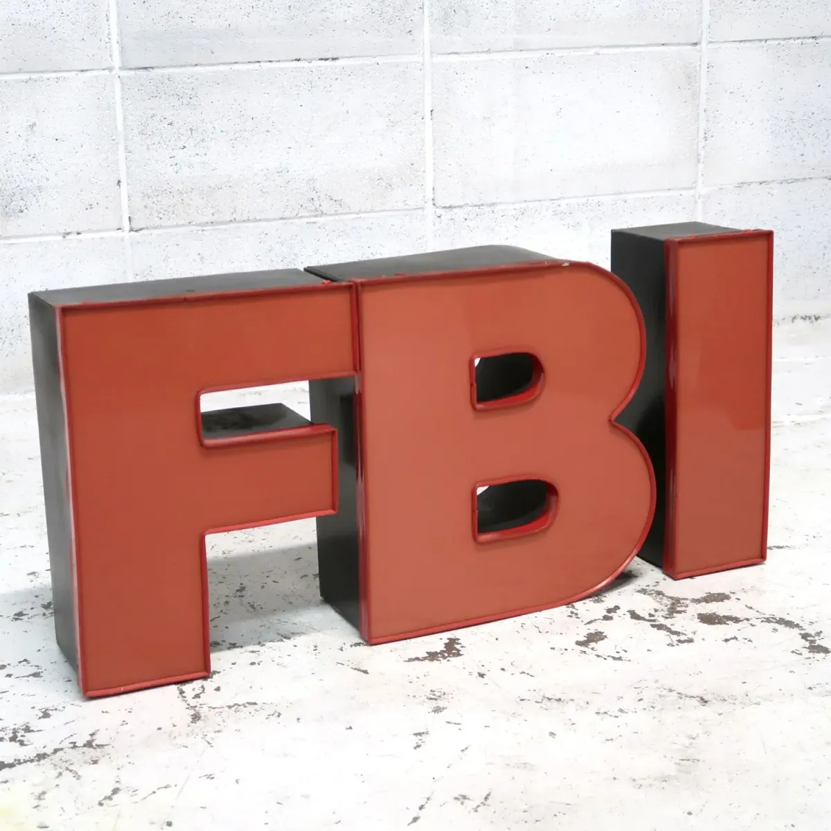 ビンテージ レターサイン F