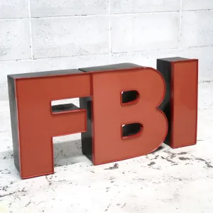 ビンテージ レターサイン F