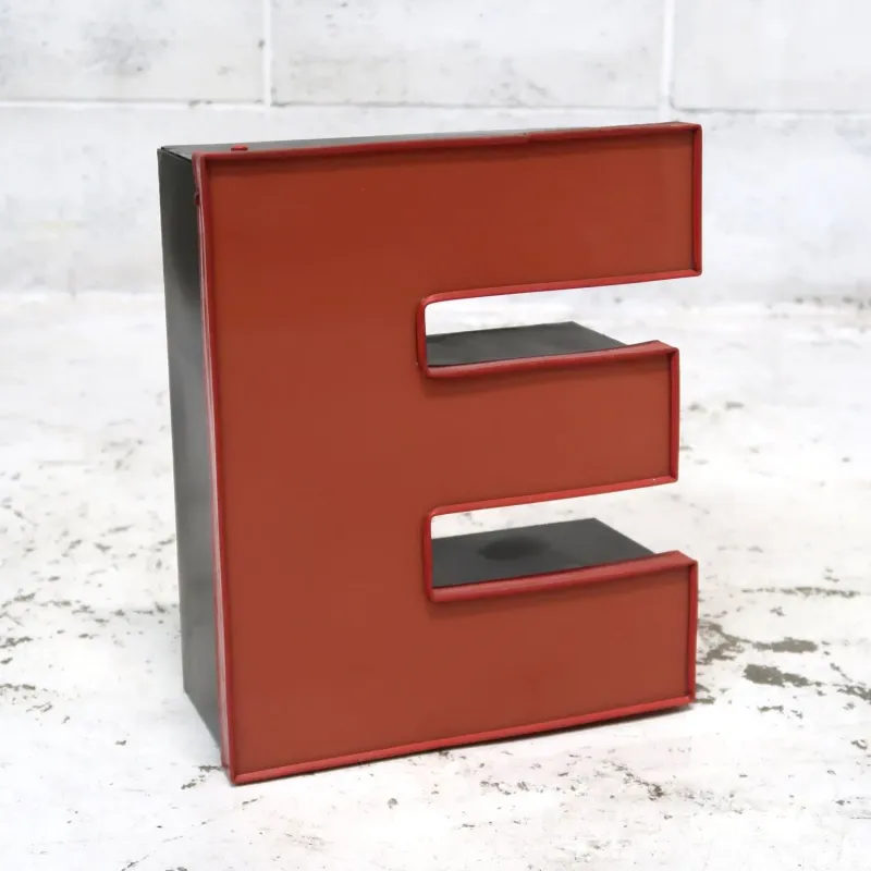 ビンテージ レターサイン E