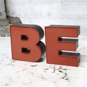 ビンテージ レターサイン E