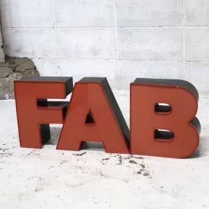 ビンテージ レターサイン A