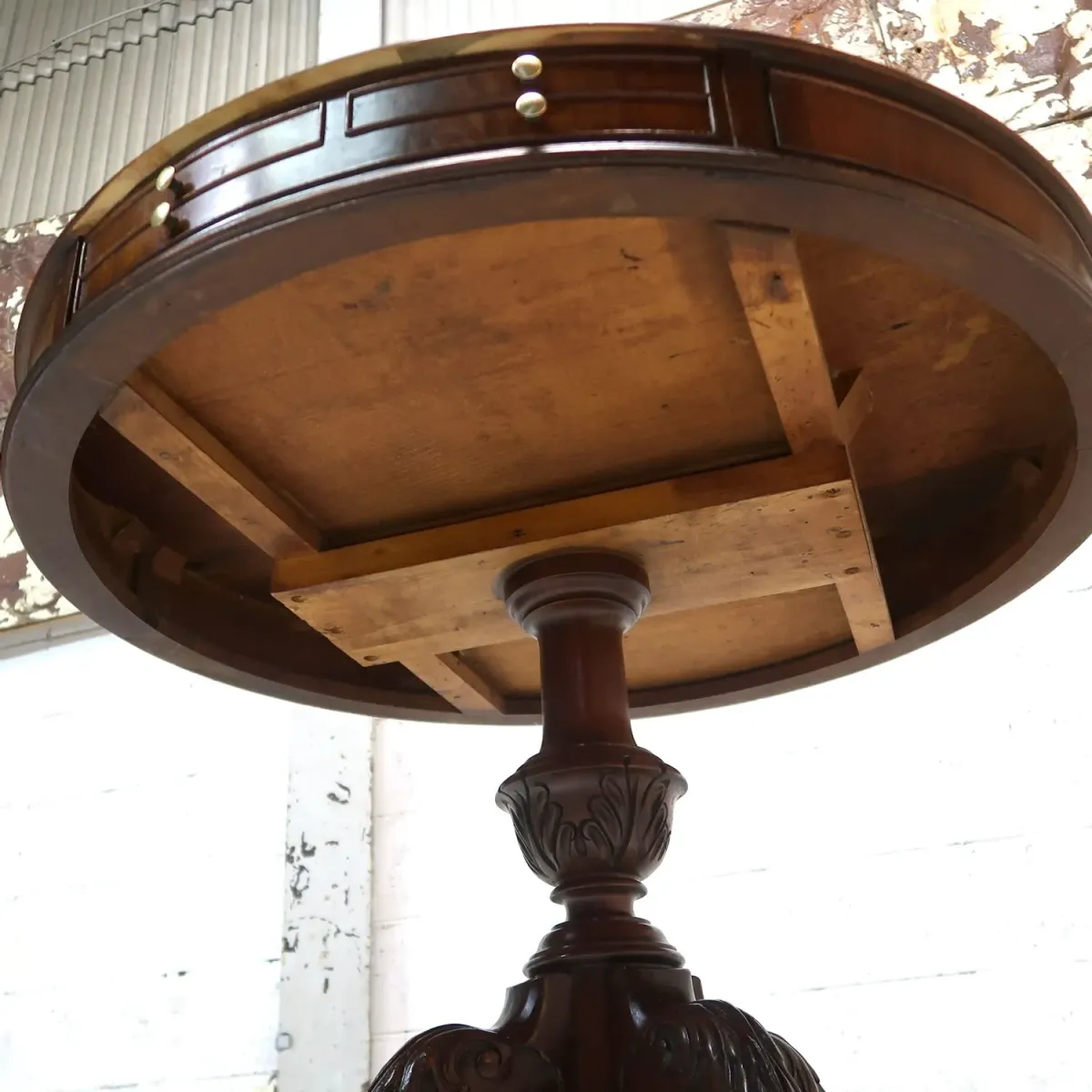 アンティーク ラウンドテーブル