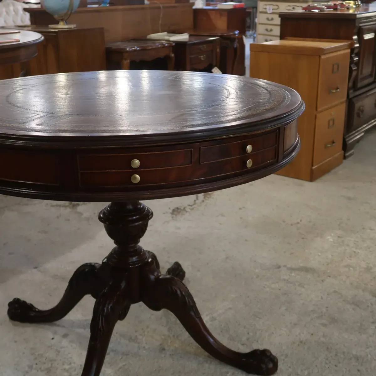 アンティーク ラウンドテーブル