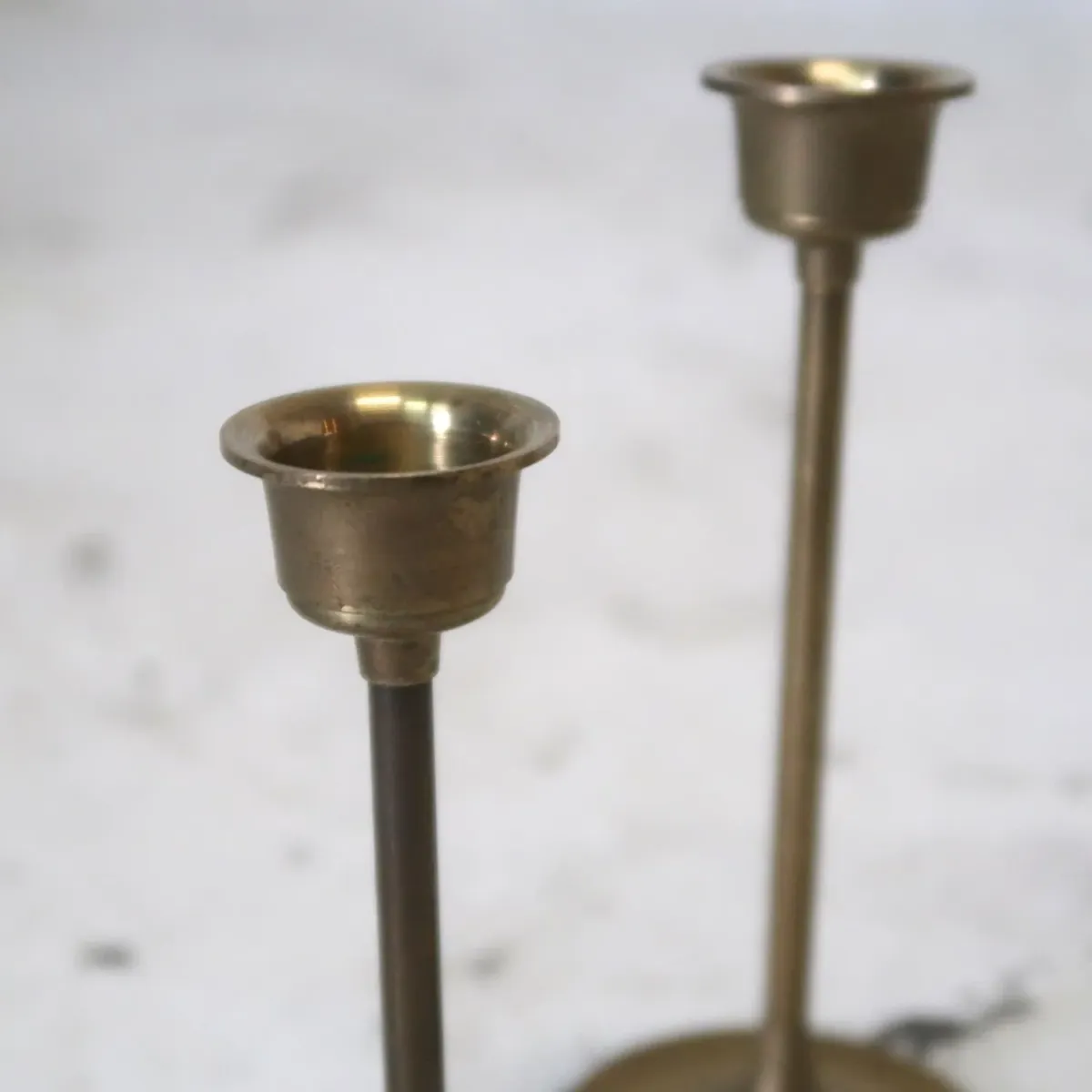 ビンテージ キャンドルスタンド 真鍮 3個セット