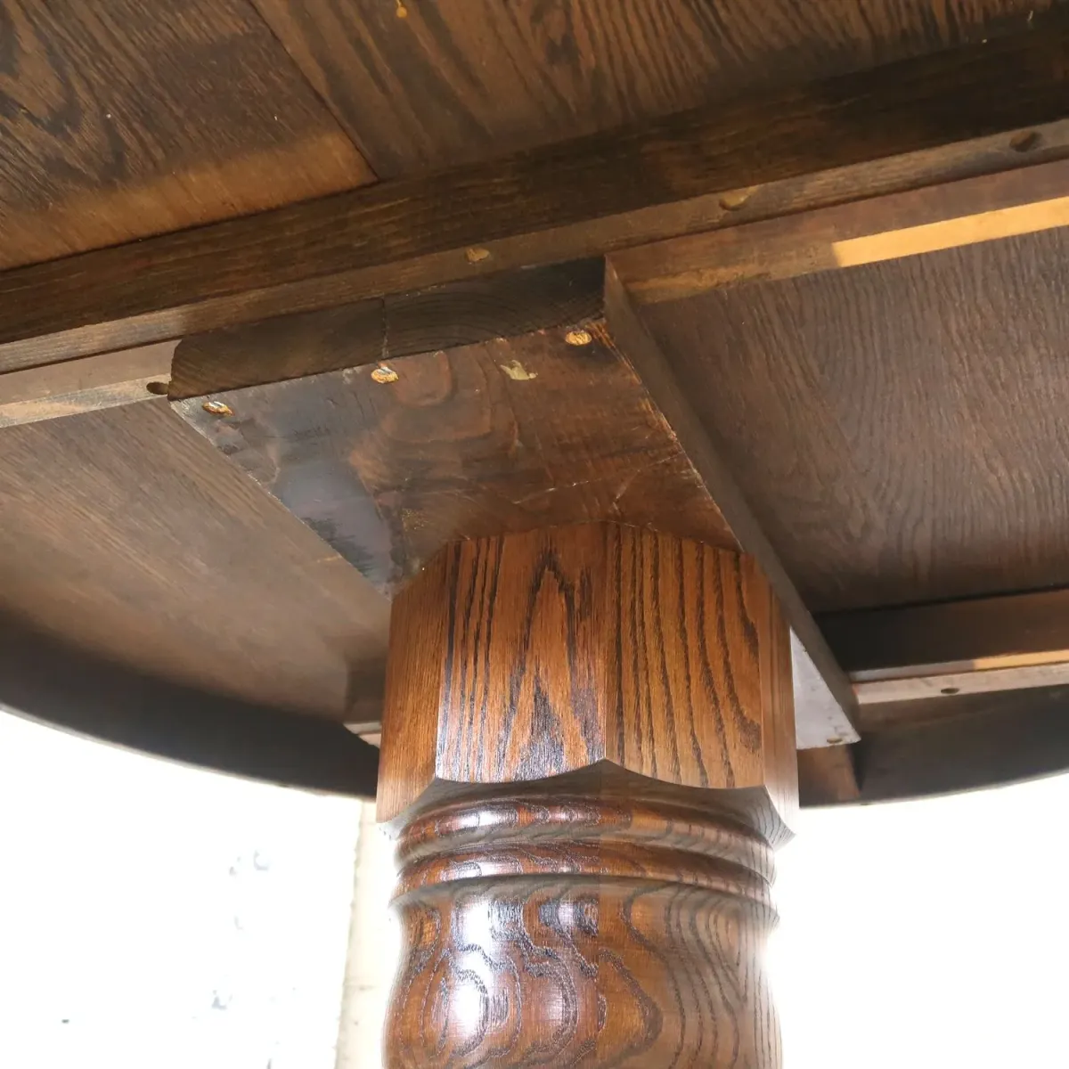 アンティーク エクステンション ダイニングテーブル オーク