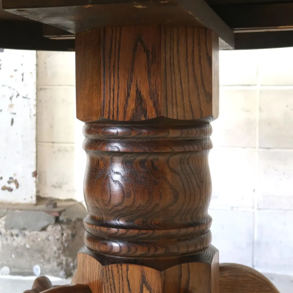 アンティーク エクステンション ダイニングテーブル オーク