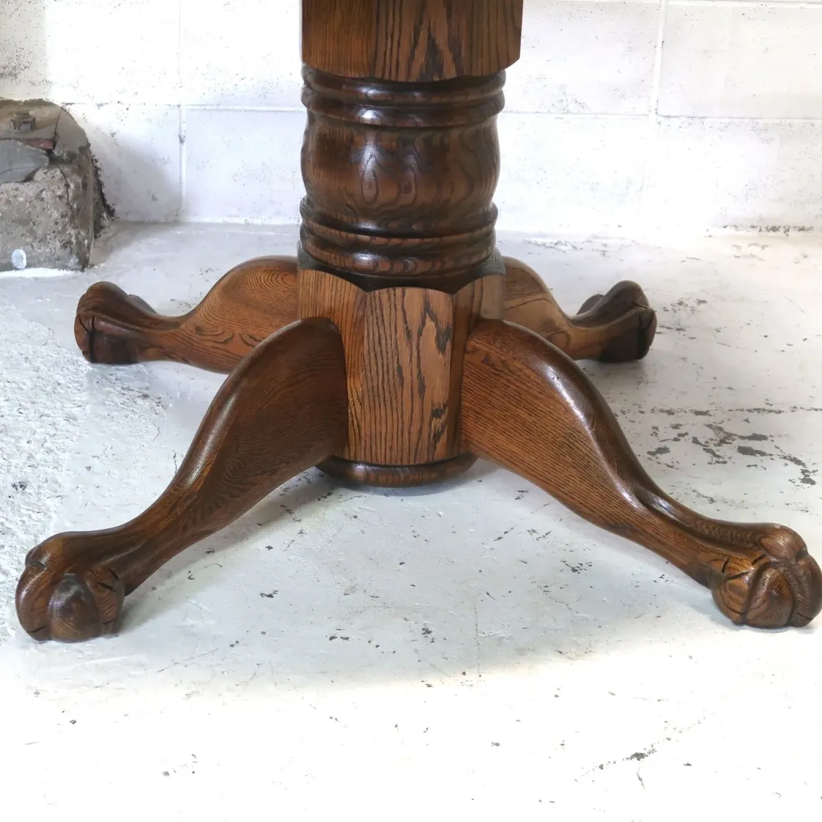 アンティーク エクステンション ダイニングテーブル オーク