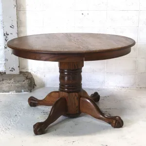 アンティーク エクステンション ダイニングテーブル オーク