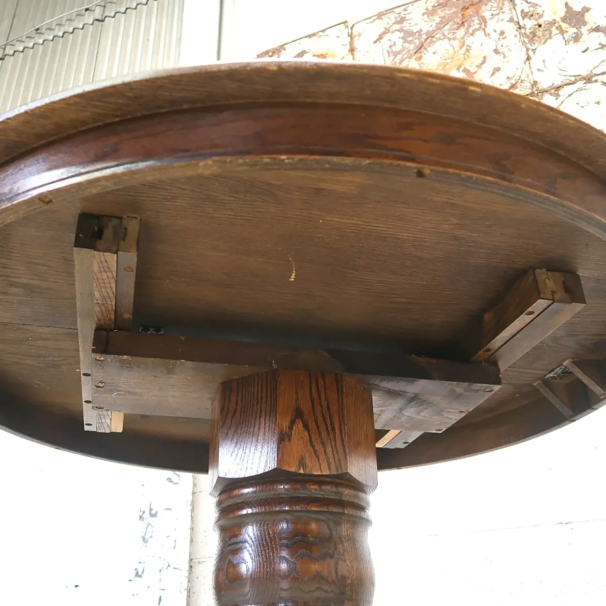 アンティーク エクステンション ダイニングテーブル オーク