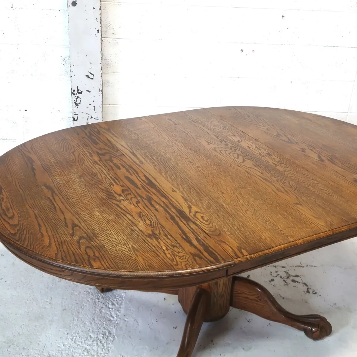 アンティーク エクステンション ダイニングテーブル オーク