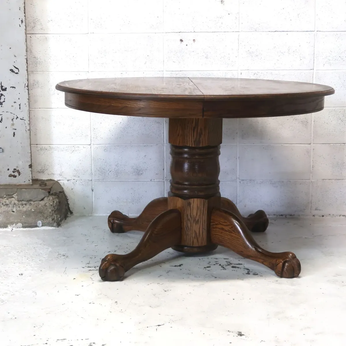 アンティーク エクステンション ダイニングテーブル オーク