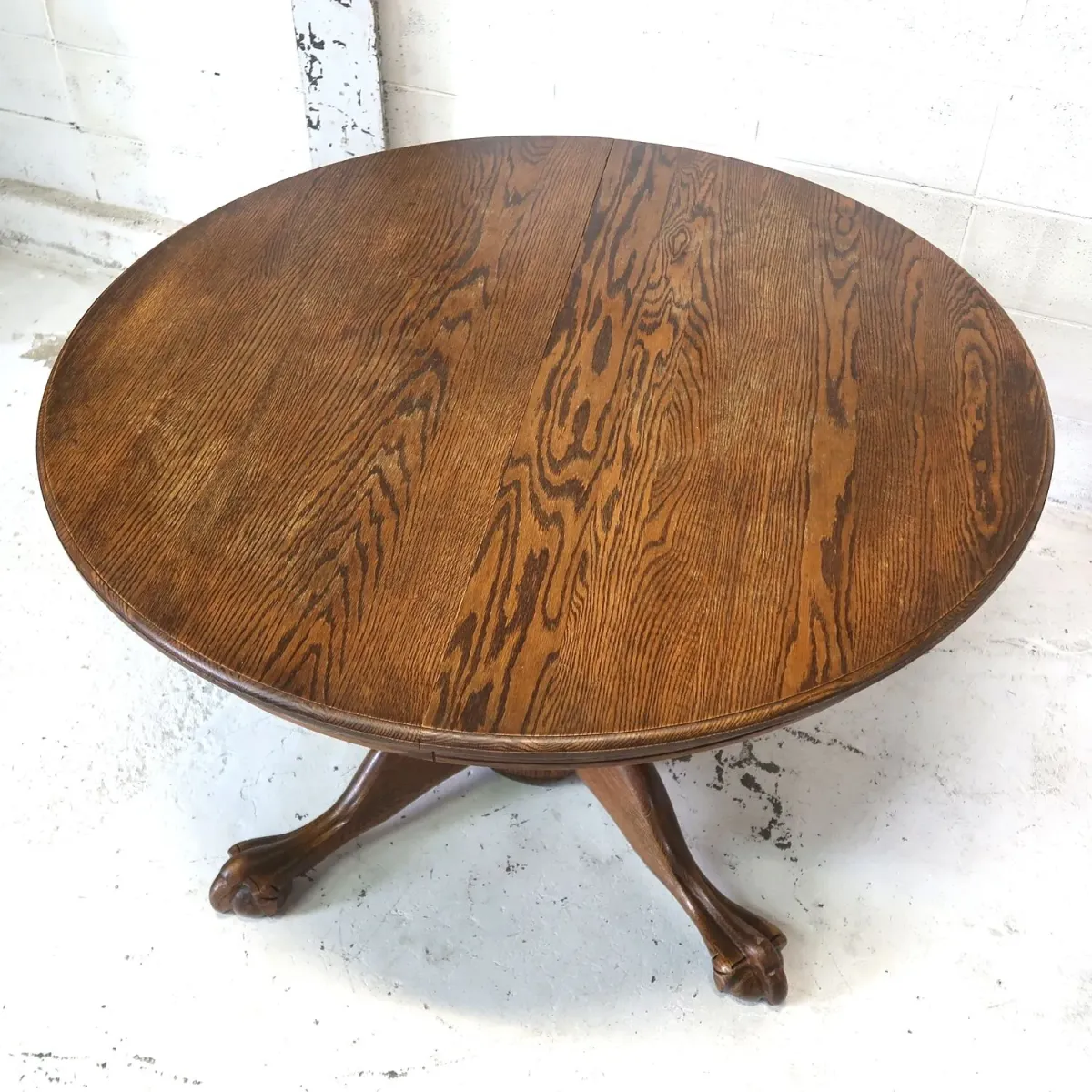 アンティーク エクステンション ダイニングテーブル オーク