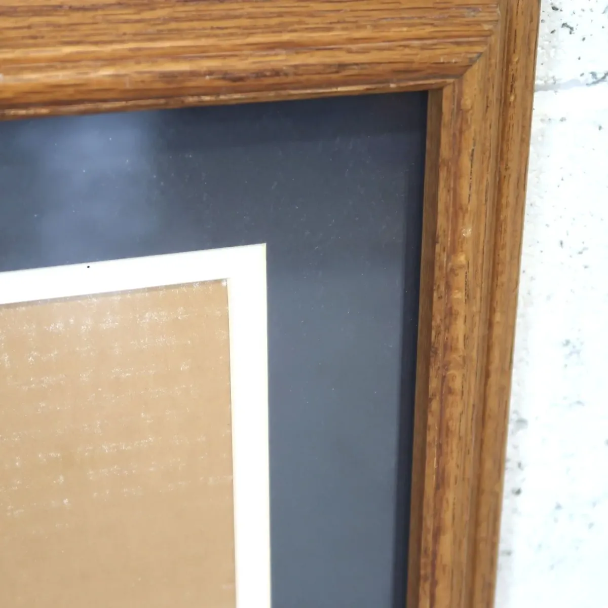 ビンテージ ウッドフレーム 額縁