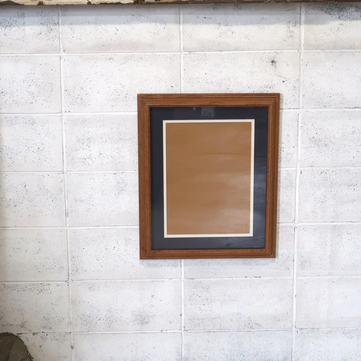 ビンテージ ウッドフレーム 額縁