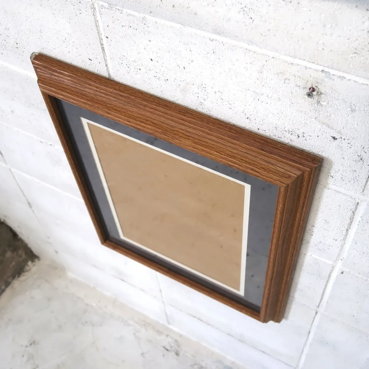 ビンテージ ウッドフレーム 額縁