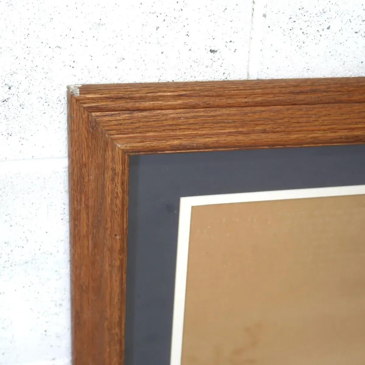 ビンテージ ウッドフレーム 額縁