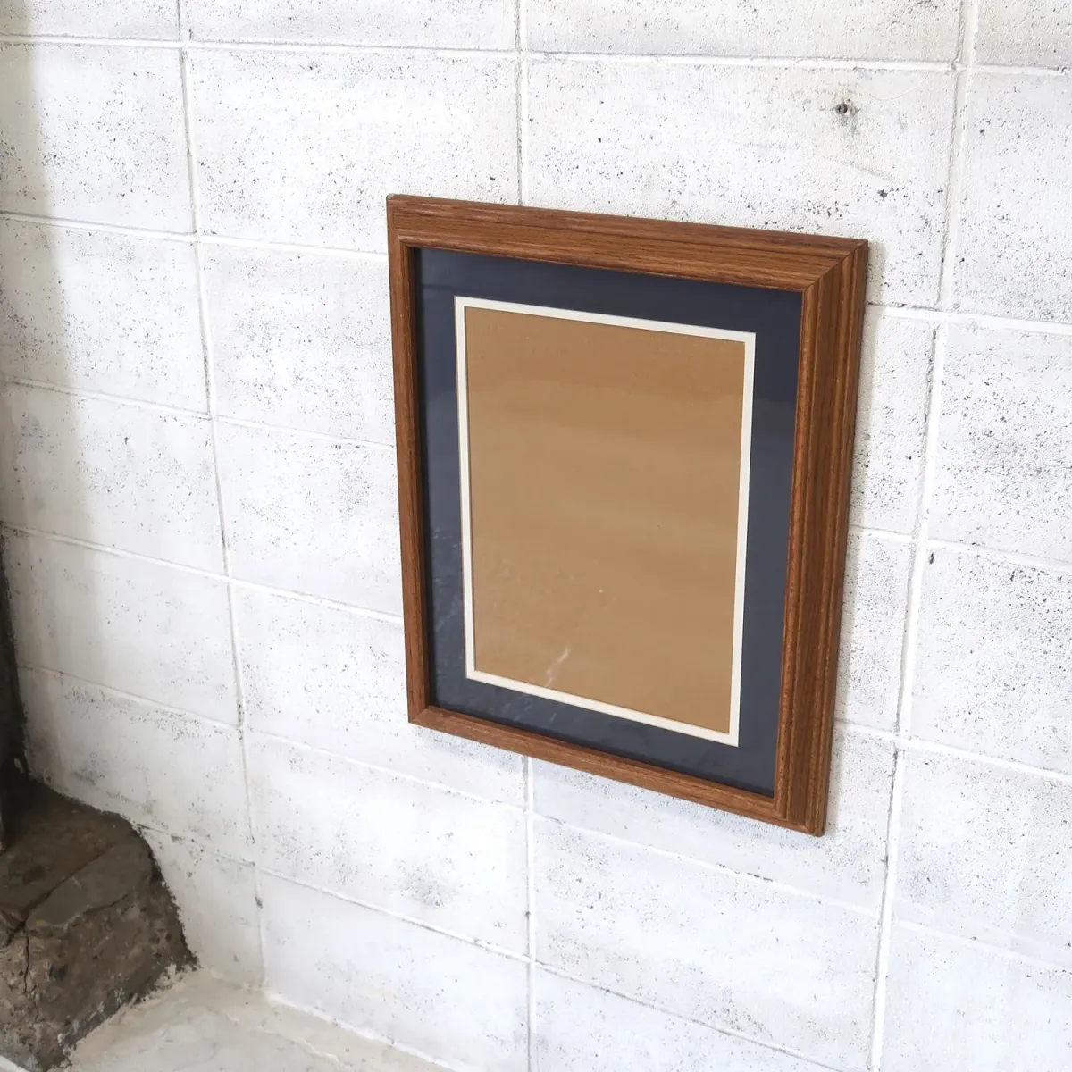 ビンテージ ウッドフレーム 額縁