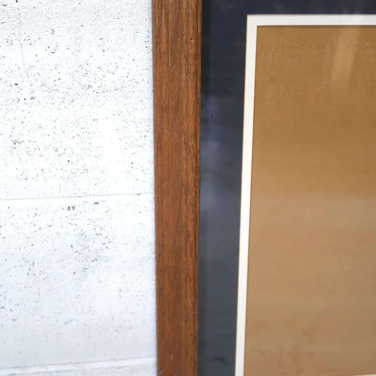 ビンテージ ウッドフレーム 額縁