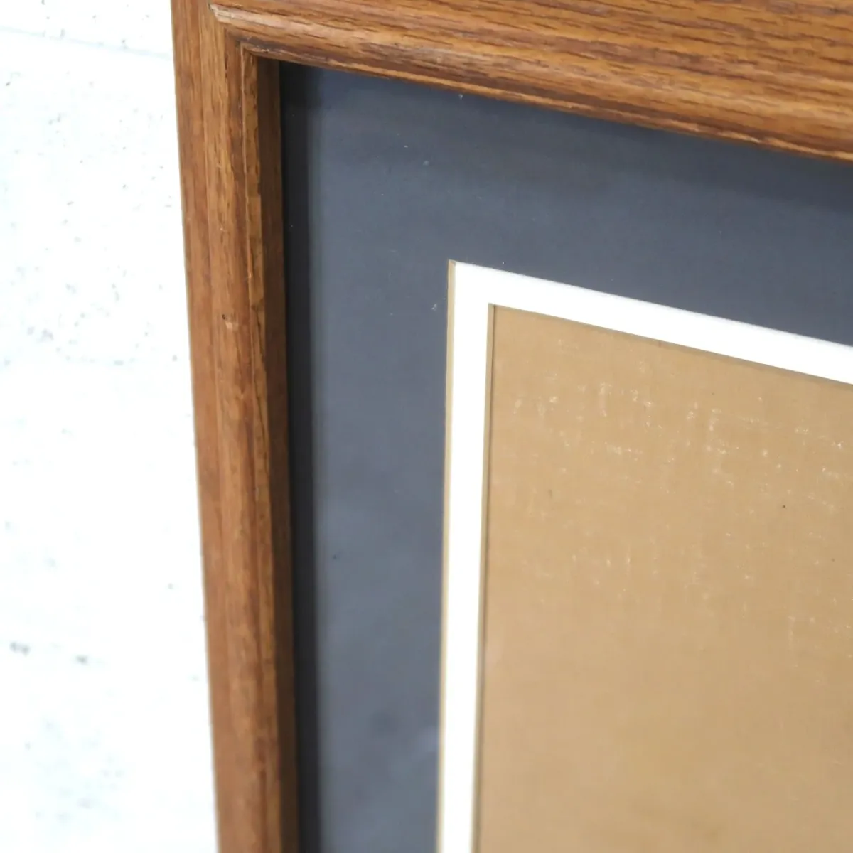 ビンテージ ウッドフレーム 額縁