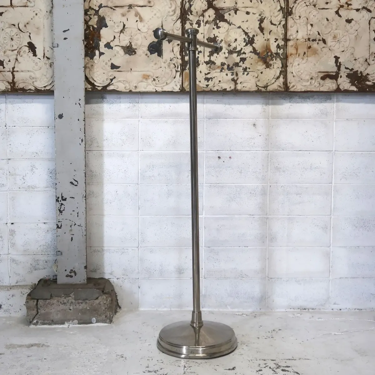 ビンテージ メタル T字ハンガーラック